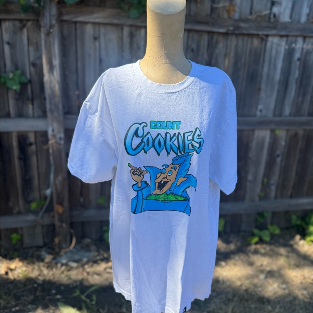 Official Cookie White Graphic T-Shirt